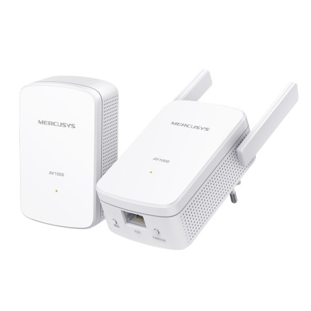 Mercusys AV1000 Gigabit Powerline Wi-Fi Kit MP510 KIT 1000 Mbit/s Ethernet LAN (RJ-45) ports 1 802.11n