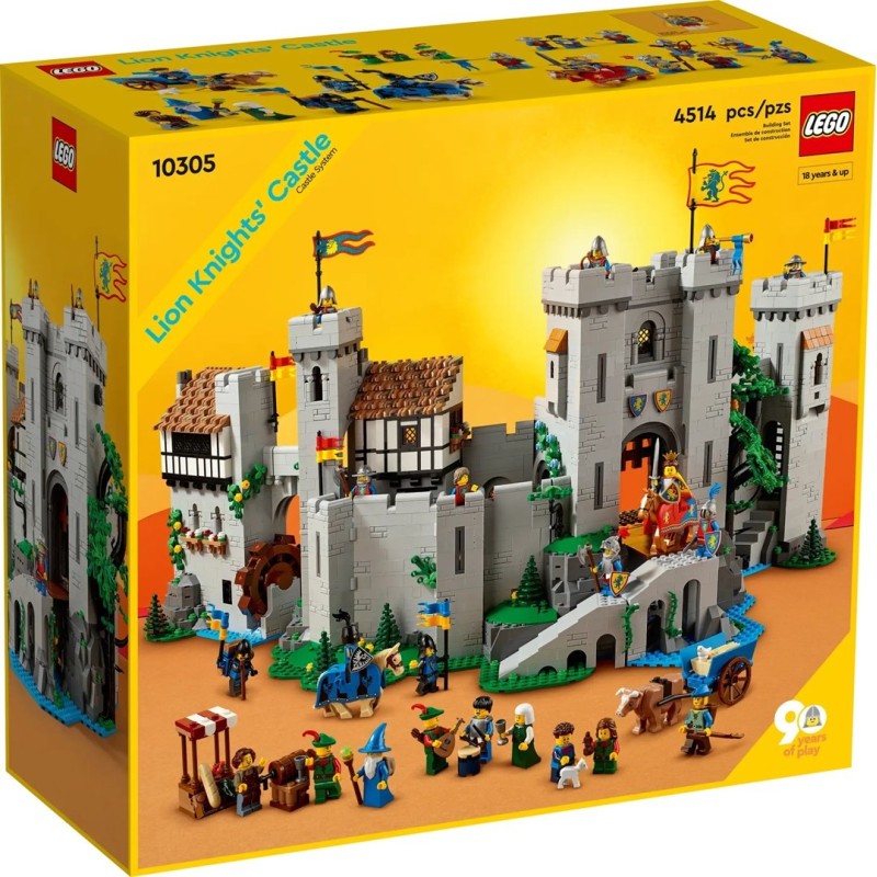 LEGO ICONS 10305 Zamek Rycerzy herbu Lew LEGO ICONS 10305 Zamek Rycerzy herbu Lew