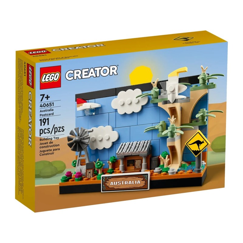 LEGO 40651 Creator Pocztówka z Australii LEGO 40651 Creator Pocztówka z Australii