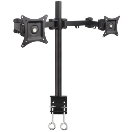 Techly ICA-LCD 482-D uchwyt / stojak do monitorów 68,6 cm (27") Czarny Biurko