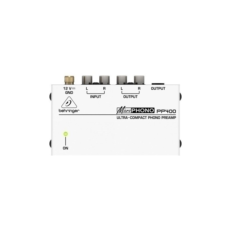 Behringer PP400 Przedwzmacniacz gramofonowy Behringer PP400 Przedwzmacniacz gramofonowy