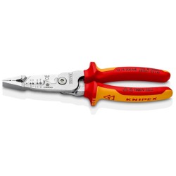 Knipex 13 76 200 ME narzędzie do zdejmowania izolacji Czerwony, Stal nierdzewna, Żółty