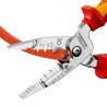 Knipex 13 76 200 ME narzędzie do zdejmowania izolacji Czerwony, Stal nierdzewna, Żółty