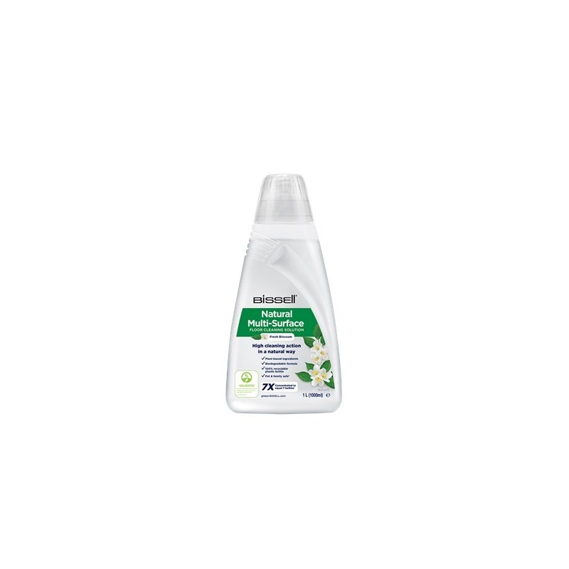 Bissell | Natural Multi-Surface Floor Cleaning Solution | 2000 ml Bissell | Natural Multi-Surface Floor Cleaning Solution | 2000 ml