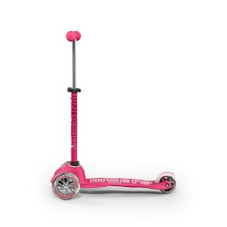 Micro Trójkołowa hulajnoga dziecięca Mini Deluxe Pink