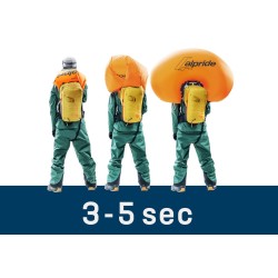 Plecak lawinowy Deuter Alproof Lite 22 - turmeric/black