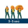 Plecak lawinowy Deuter Alproof Lite 22 - turmeric/black