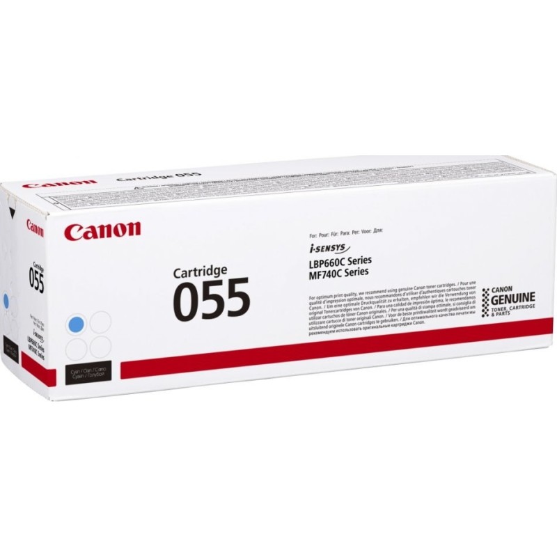 CANON Toner Niebieski CRG-055C CRG055C 3015C002 CANON Toner Niebieski CRG-055C CRG055C 3015C002