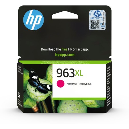 HP 963XL oryginalny wysokowydajny wkład atramentowy purpurowy