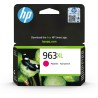 HP 963XL oryginalny wysokowydajny wkład atramentowy purpurowy