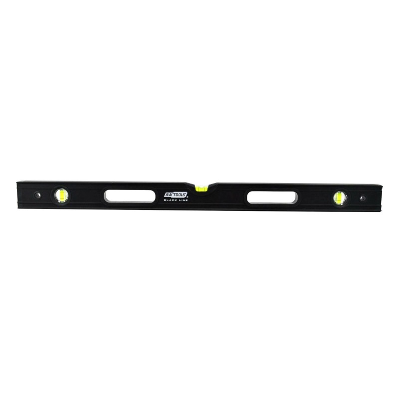AWTOOLS POZIOMICA BLACK 100CM MAGNETYCZNA Z UCHWYTAMI
