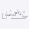 Reolink NVS12W - 12-kanałowy rejestrator NVR Wi-Fi 6, obsługa kamer do 16 MP, Wi-Fi 5/2,4 GHz, dysk twardy 2 TB, pojemność