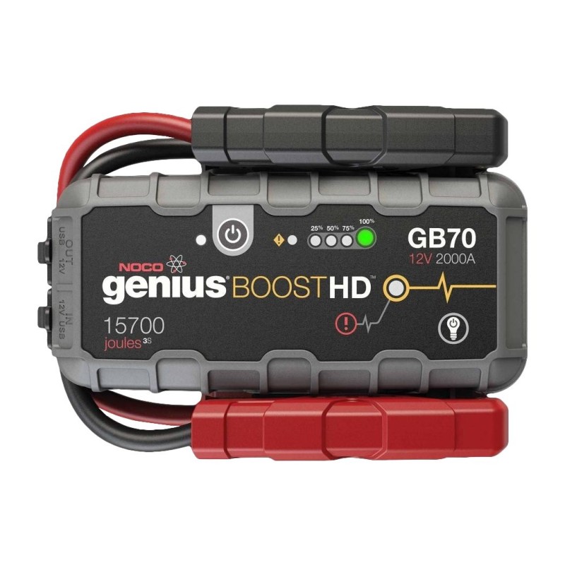 Noco GB70 Boost 12V 2000A Jump Starter Powerbank Noco GB70 Boost 12V 2000A Jump Starter Powerbank