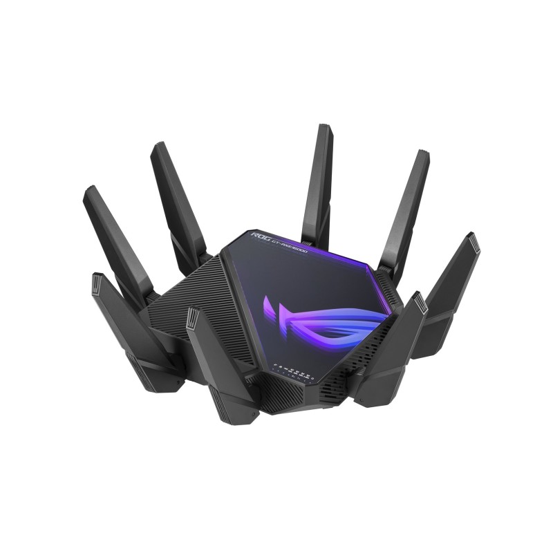 ASUS ROG Rapture GT-AXE16000 router bezprzewodowy 10 Gigabit Ethernet Trójpasmowy (2,4 GHz / 5 GHz / 6 GHz) Czarny ASUS ROG Rapture GT-AXE16000 router bezprzewodowy 10 Gigabit Ethernet Trójpasmowy (2,4 GHz / 5 GHz / 6 GHz) Czarny