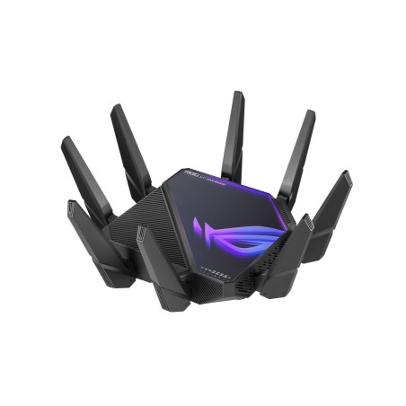ASUS ROG Rapture GT-AXE16000 router bezprzewodowy 10 Gigabit Ethernet Trójpasmowy (2,4 GHz / 5 GHz / 6 GHz) Czarny