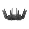 ASUS ROG Rapture GT-AXE16000 router bezprzewodowy 10 Gigabit Ethernet Trójpasmowy (2,4 GHz / 5 GHz / 6 GHz) Czarny