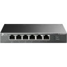 TP-Link TL-SG1006PP łącza sieciowe Nie zarządzany Gigabit Ethernet (10/100/1000) Obsługa PoE Szary