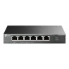 TP-Link TL-SG1006PP łącza sieciowe Nie zarządzany Gigabit Ethernet (10/100/1000) Obsługa PoE Szary