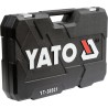 Zestaw kluczy nasadowych 1/2"1/4"3/8 "173szt YT-38931 YATO