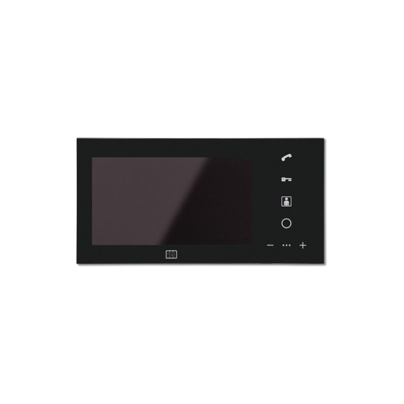 ACO INS-MP7 BK (Czarny) Monitor INSPIRO - kolorowy cyfrowy 7” do systemów videodomofonowych