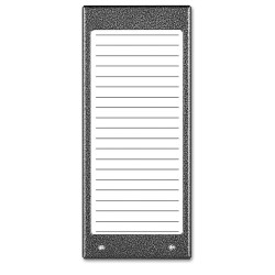 ACO CDN-17N ST (W) Podświetlany panel listy lokatorów (ok. 17 wpisów)