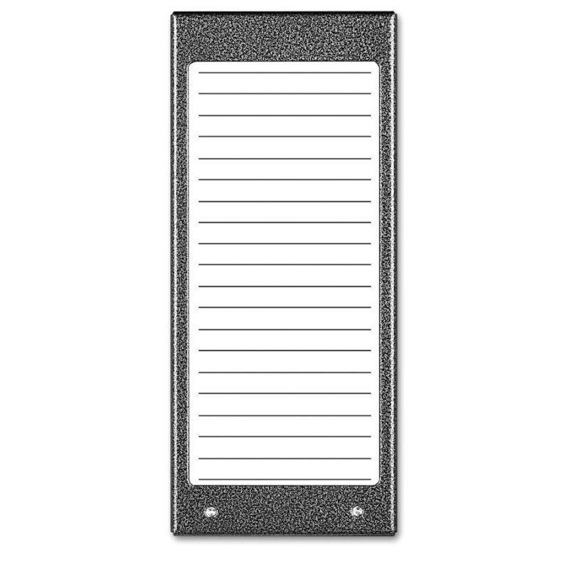 ACO CDN-17N ST (W) Podświetlany panel listy lokatorów (ok. 17 wpisów)