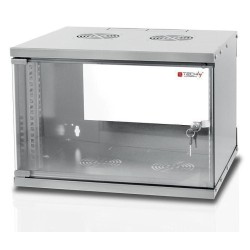 Techly I-CASE EL-1006G32 stojak 6U Szafa wisząca Szary