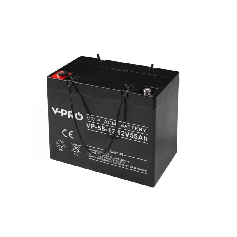 Akumulator VOLT POLSKA AGM VPRO 12V 55Ah Akumulator VOLT POLSKA AGM VPRO 12V 55Ah