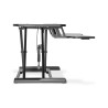 Ergonomiczna nakładka na biurkopowierzchnia: 950x615x106-460mm regulowana