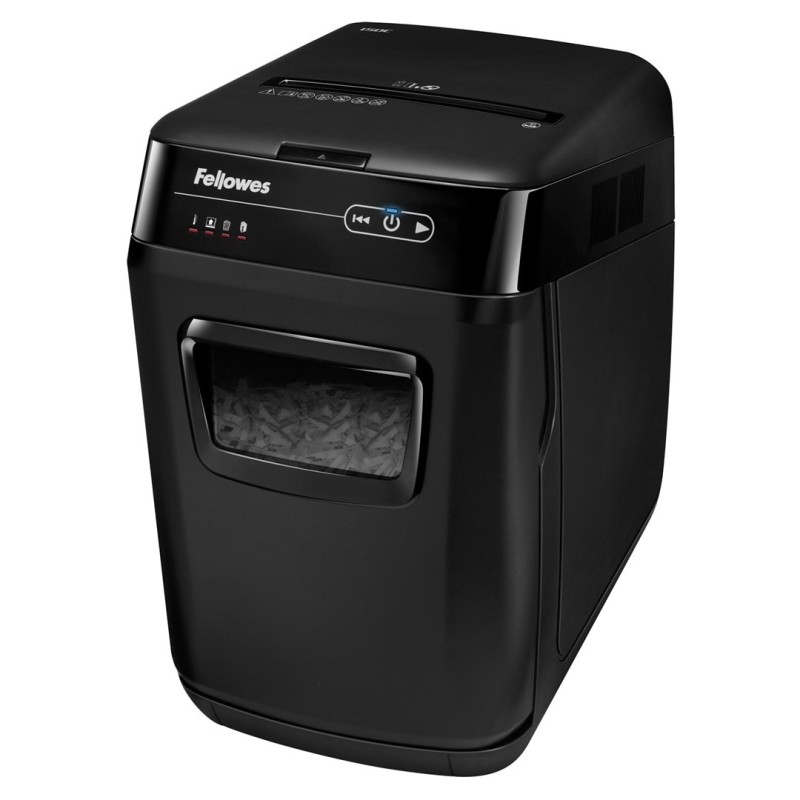 Fellowes AutoMax 150C niszczarka Rozdrabnianie krzyżowe 22 cm Czarny Fellowes AutoMax 150C niszczarka Rozdrabnianie krzyżowe 22 cm Czarny