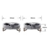 Silverstone SST-NT07-115X system chłodzenia komputerów Chipset Chlodnica/wentylator 8 cm Czarny, Metaliczny