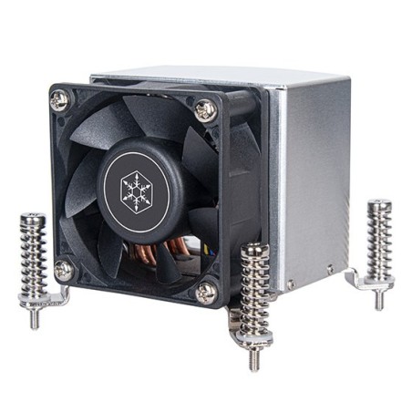 Silverstone SST-AR09-1700 system chłodzenia komputerów Procesor Chłodnica powietrza 6 cm Czarny, Szary 1 szt.