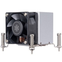 Silverstone SST-AR09-1700 system chłodzenia komputerów Procesor Chłodnica powietrza 6 cm Czarny, Szary 1 szt.