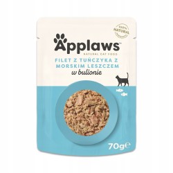 APPLAWS CAT Tuńczyk i leszcz w bulionie 70g