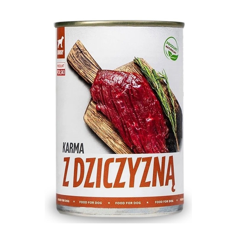 Tuf Tuf Puszka mielonka z dziczyzną 800g Tuf Tuf Puszka mielonka z dziczyzną 800g