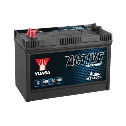 Akumulator YUASA 12V 100Ah/750A Active Marine Start (L+ biegun standardowy + gwintowany) 330x173x240 B00 (zasilający)