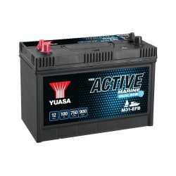 Akumulator YUASA 12V 100Ah/800A DUAL EFB (L+ standardowy) 330x173x240 B00 (efb)