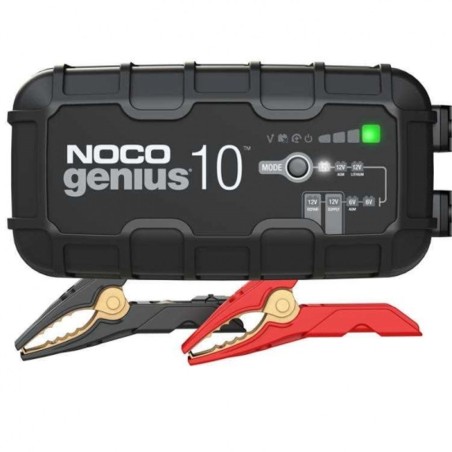 Prostownik GENIUS10EU, napięcie ładowania: 6/12 V NOCO, prąd ładowania: 10A, napięcie zasilania: 120/240V, rodzaj akumulatora: