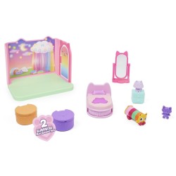 Gabby's Dollhouse GDH PYS Deluxe Room Bedroom GML Sypialnia do domu dla lalek