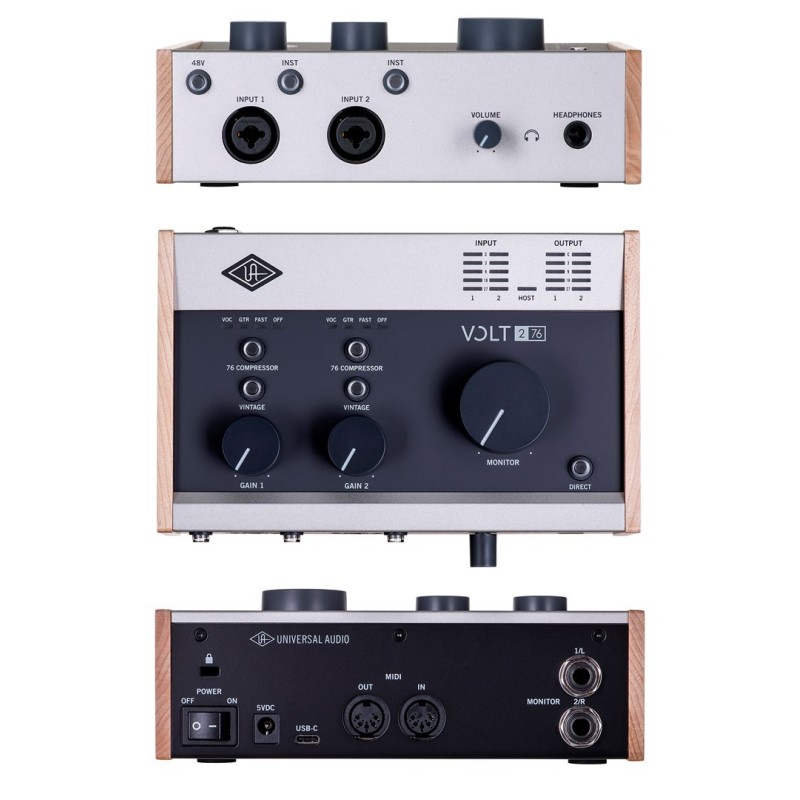 Universal Audio UA VOLT 276 - Interfejs Audio USB Universal Audio UA VOLT 276 - Interfejs Audio USB