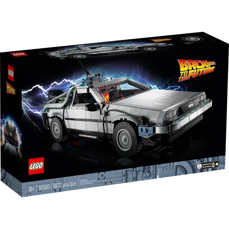 LEGO Creator Expert 10300 Wehikuł czasu z „Powrotu do przyszłości” LEGO Creator Expert 10300 Wehikuł czasu z „Powrotu do przyszłości”
