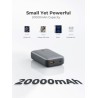 AUKEY POWERBANK 20 000 MAH, USB-C 22,5W, USB-A,MINI, SZARY