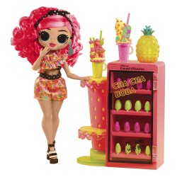 LOL Surprise OMG Lalka Pinky Pops Fruit Shop + Sweet Nails