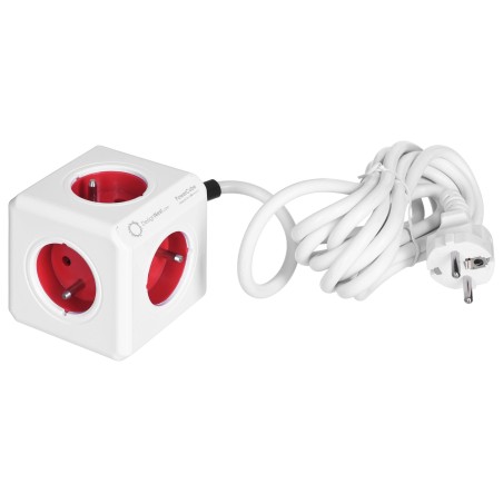 Przedłużacz allocacoc PowerCube Extended 2304/FREXPC (3m kolor czerwony)