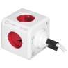 Przedłużacz allocacoc PowerCube Extended 2304/FREXPC (3m kolor czerwony)