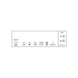 Philips P Line 346P1CRH/00 LED display 86,4 cm (34") 3440 x 1440 px UltraWide Quad HD Czarny