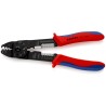 Knipex 97 21 215 B Narzędzie do zaciskania Czarny, Niebieski, Czerwony