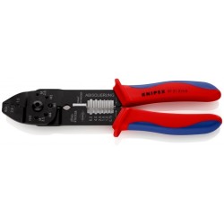 Knipex 97 21 215 B Narzędzie do zaciskania Czarny, Niebieski, Czerwony