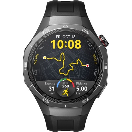 Huawei WATCH GT 5 Pro 46mm | Inteligentny zegarek | GPS (satelitarny) | Dioda AMOLED | 1,43 cala | Czarny