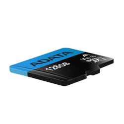 Karta pamięci z adapterem ADATA Premier AUSDX128GUICL10A1-RA1 (128GB Class 10 + adapter)